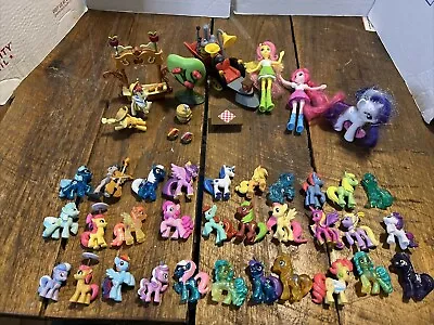 Hasbro My Little Pony MINI Huge Lot Of 35+ Apple Stand Car • $32.95