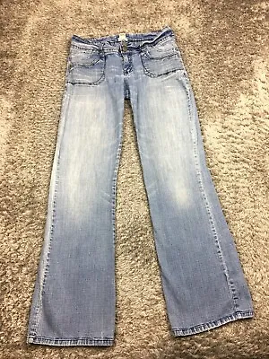 H2J Bootcut Jeans Womens Size 11/12 Blue Light Wash Denim • $13.88