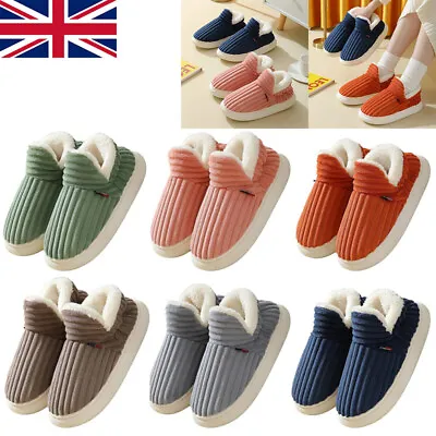 Sunmoine Cloud Slippers Pillow Warm Fuzzy House Slippers Anti-Skid Cozy Plush UK • £7.86