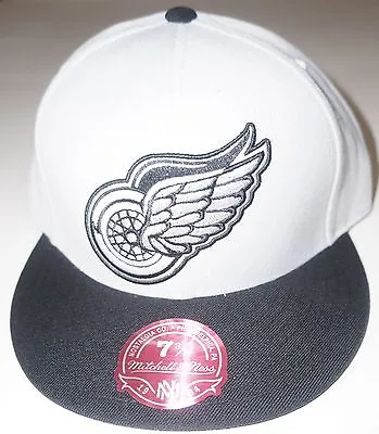 NHL Detroit Red Wings Mitchell And Ness Vintage XL Logo Cap Hat M&N NEW! • $31.99