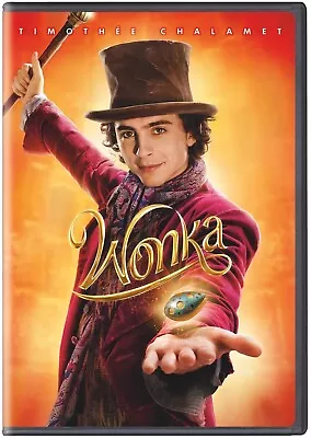 Wonka DVD Timothée Chalamet NEW • $14.95