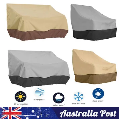 $28.19 • Buy Outdoor Patio Chair Cover Lounge Deep Seat Cover Waterproof Furniture Cover