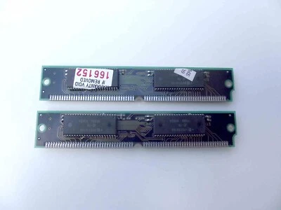 72 Pin SIMM 8MB Memory Fast Page Double Sided X 2 Hyundai 70ns • £8.99