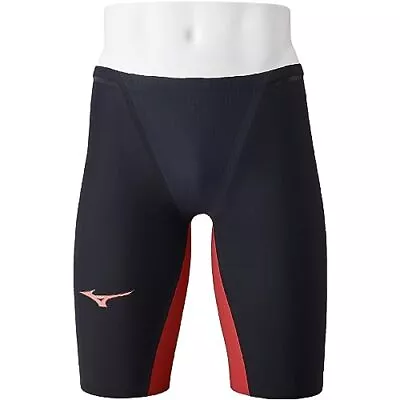 MIZUNO Men's Swimsuit GX SONIC 6 NV N2MBA501 Size XS Black Red • $279.87