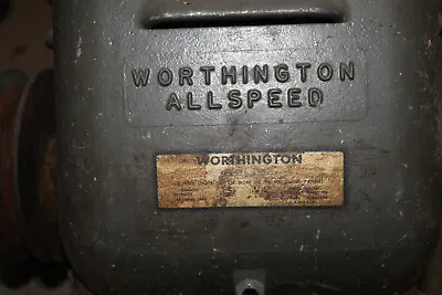 Worthington Allspeed Variable Speed Lathe Milling • $50