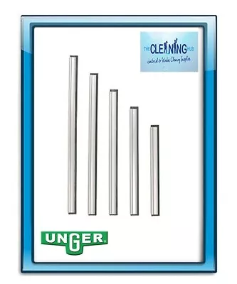 £10.59 • Buy Unger S Channel 10  Notched With Rubber + 2 Replacement Rubbers- Window Cleaning