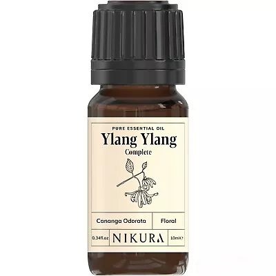 Nikura | Ylang Ylang (Complete) Essential Oil | 10ml 50ml 100ml • £5.20