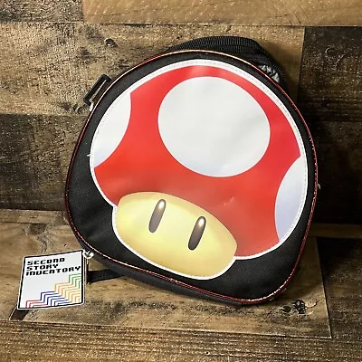 Super Mushroom Mario Bros 9 Inch Insulated Lunch Bag • $12.99