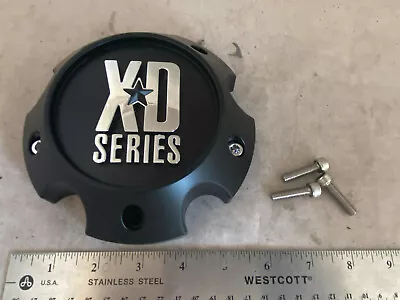 XD Series Wheels Matte Flat Black Wheel Hub Cover Center Cap 5 Lug 1079L145A H42 • $35