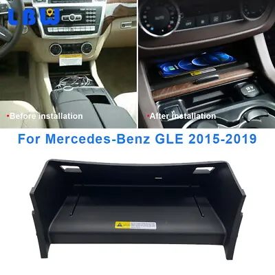 For Mercedes-Benz GLE 2015-2019 15W Center Console QI Wireless Phone Charger Pad • $83.99
