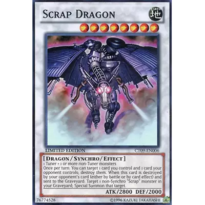 Scrap Dragon - CT09-EN006 - Super Rare - Limited Edition • $1.25