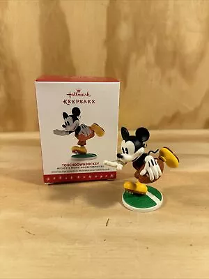 Hallmark Keepsake Christmas Ornament 2016 Disney  Touchdown Mickey 5th In Series • $12