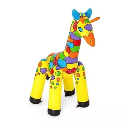 New Inflatable Jumbo Giraffe Sprinkler Colorful Kids Fun Summer Toy 2m Bestway • $65