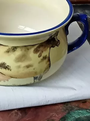 £10 • Buy A Really Lovely Heron Cross Potteries Small Chamber Pot