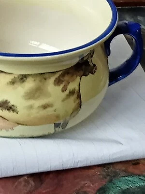 £10 • Buy A Really Lovely Heron Cross Potteries Small Chamber Pot