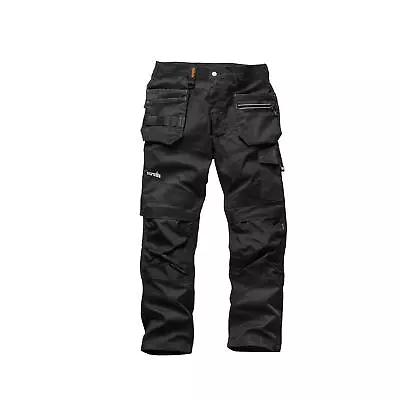 £54.20 • Buy Scruffs Pro Trade Flex Plus Slim Fit Work Trousers 36  L Black Men's