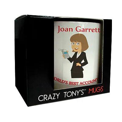 Best Accountants Gifts Female Accountant Presents Crazy Tony's Accountant Mug • £11.94