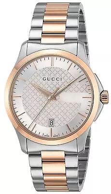 Gucci G-Timeless Men's Two-Tone Stainless Steel Watch - YA126473 ($1025 MSRP) • $499.99