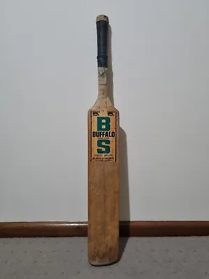 Vintage Buffalo Sports English Willow Cricket Bat RARE! • $129.99