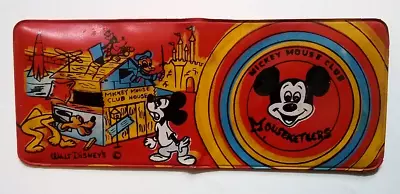  Disney Mickey Mouse Club  Vintage 1950's Child's Wallet Billfold Tv Cartoon • $22.99