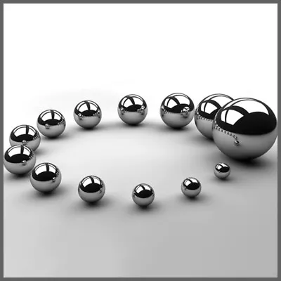 £1.31 • Buy Φ1mm - 10mm Bearing Steel Balls Spheres Catapult / Slingshot BB Ammo HRC63 GCR15