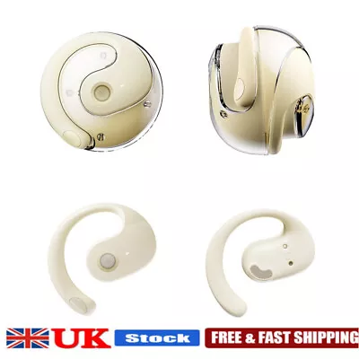 Small Coconut Ball Bluetooth Headset Hanging Ear-type Not-in-ear Large Power Lon • £13.07