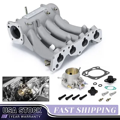 D Series For D15 D16 Honda Civic 1.6 EX Pro Series Intake Manifold Throttle Body • $178.90