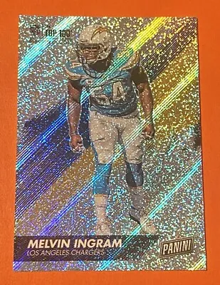 2018 Melvin Ingram 14/25 Panini Day The Top 100 Rapture Silver #’d Holo #76 • $3.38