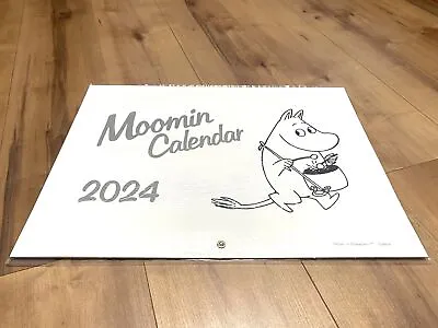 Gakken Sta:Ful 2024 Calendar Moomin Wall Hanging Large Simple AM16007 • $41.65