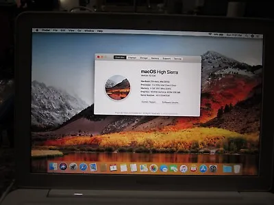 MacBook 13 Inch Mid 2010 4GB RAM 500GB HD SuperDrive OSX 10.13 High Sierra • £86.73