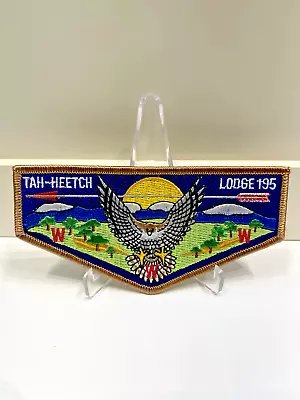 Boy Scouts BSA Order Of The Arrow OA Tah Heetch Lodge 195 S24 Flap No FDL • $2.99