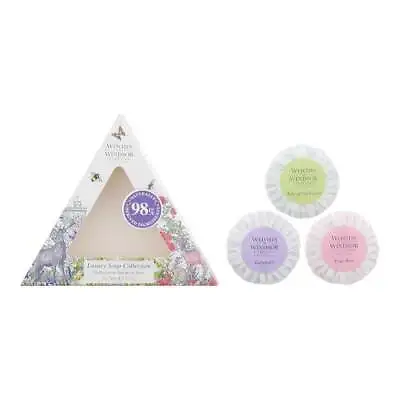 Woods Of Windsor Gift Set True Rose Soap + Lavender Soap + Lily Of The Valley • £10.78