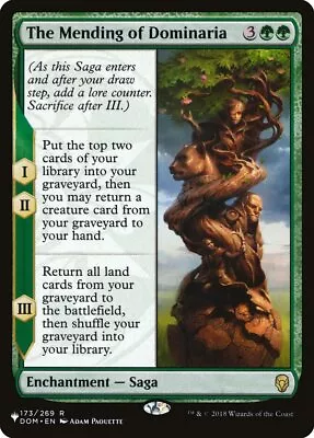 MTG Magic The Gathering The Mending Of Dominaria (869/1104) The List NM • $0.99