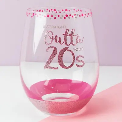 £5.89 • Buy 30th Birthday Gift Women Glass Tumbler Glassware Drinkware Party Present Gifts