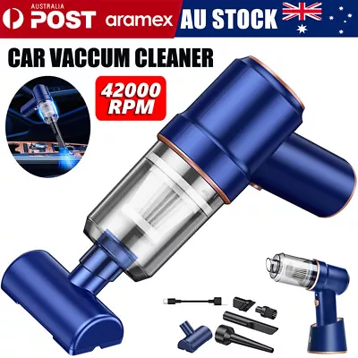 42000RPM Cordless Car Vacuum Cleaner Home Dust Blower Mini Air Duster Handheld • $22.32