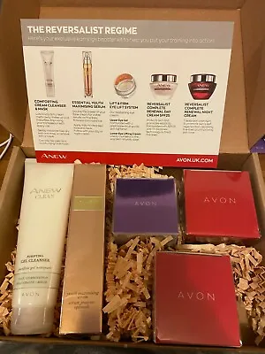 £30 • Buy Avon Anew Reversalist Kitf Ull Size Day & Night Cream, Mask, Eye Lif & Serum 