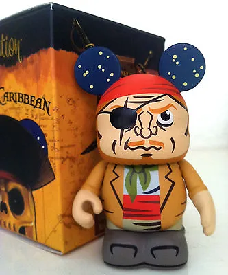 Disney Vinylmation 3  Pirates Of The Caribbean 1 Patches Eye Patch Toy Figure • $11.19