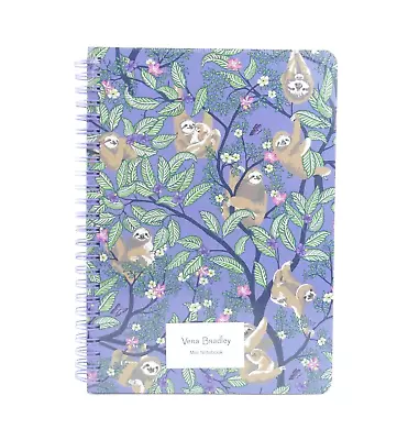 Vera Bradley Hanging Around Purple Mini Spiral Notebook NWT • $20