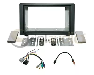 Radio Stereo Dash Kit Combo Standard 2DIN + SAT-NAV Wire Harness + Antenna SA22 • $119.99