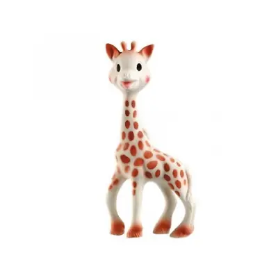 Sophie The Giraffe La Baby Natural Rubber Teether Pacifier Squeaker Vulli 616324 • $24.99
