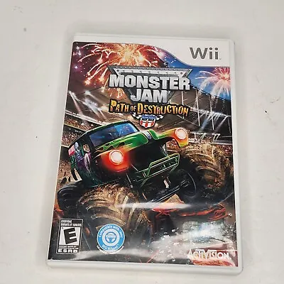 Monster Jam: Path Of Destruction (Nintendo Wii 2010) • $10