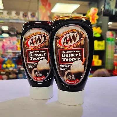 A&W Root Beer Float Dessert Topper 340g X 2 Bottles USA Import • £16.99