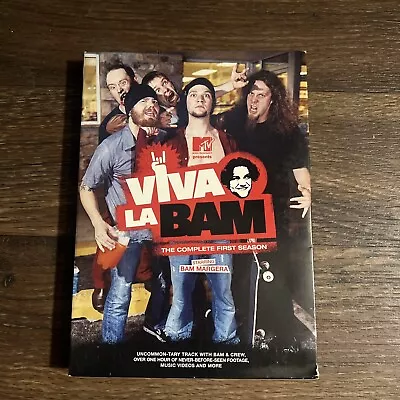 Viva La Bam - The Complete First Season: Uncensored (DVD 2004 2-Disc Set) • $24.50