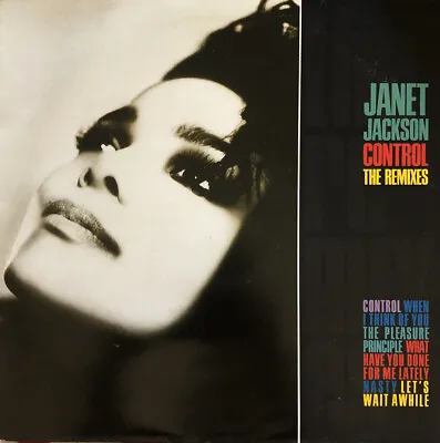 Janet Jackson Control The Remixes. Original 1987 UK Vinyl LP • £17.99