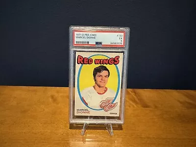 1971 O-Pee-Chee #133 Marcel Dionne Rookie Card PSA EX 5 84583376 • $200