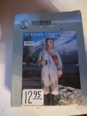 1/35 WWII US Tanker  Coffee Break  Resin Figure Kits WARRIORS #35037 • $12.99