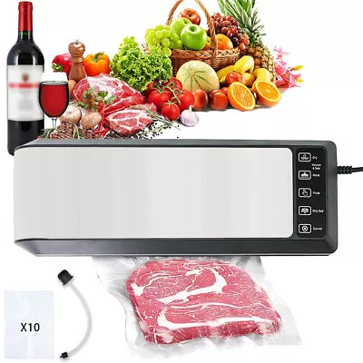 $29.54 • Buy Commercial Vacuum Sealer Machine Seal A Meal Food Saver System W/Free Bags