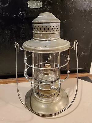 Universal Metal Spinning & Stamping Co. Brass N.Y. Marine / Ship Lantern • $38