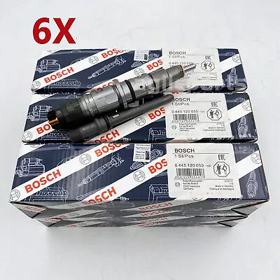 6pcs Bosch Diesel Fuel Injector For 07-12 Cummins Dodge Ram 2500 3500 6.7L NEW • $597