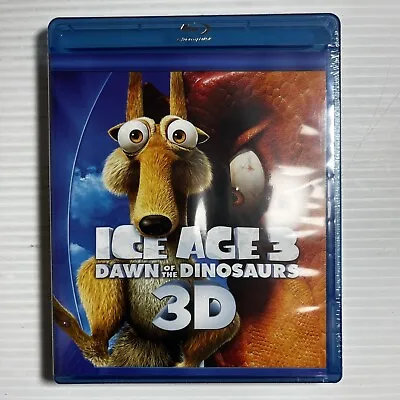 Ice Age 3 - Dawn Of The Dinosaurs | 3D Blu-ray (DVD 2009)  Region A • £8.04